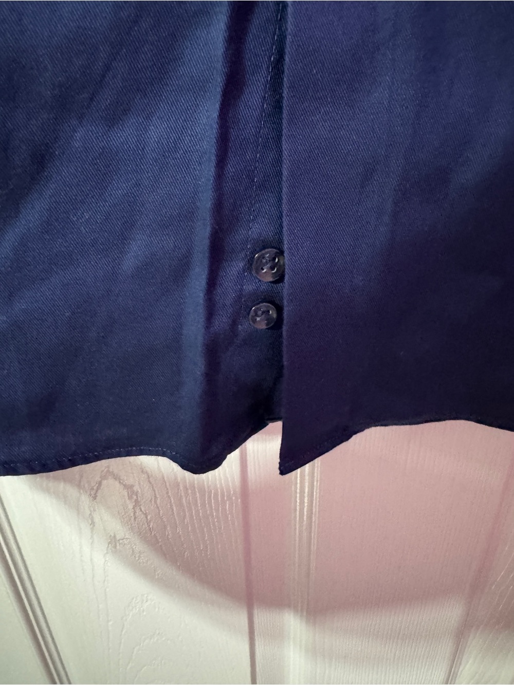 Michael Kors Men's Dark Navy Dress Shirt - Picture 5 of 5